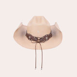 STRAW COWBOY BOHO