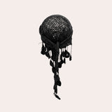 PETAL CROCHET BLACK