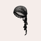PETAL CROCHET BLACK