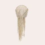 IVORY FRINGE CROCHET