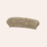 STRAW OLIVE BERET